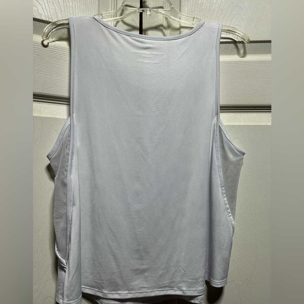 HEROINE SPORT Womens Moisture Wicking Sleeveless Tank Top Size XL mesh sides - Picture 6 of 6